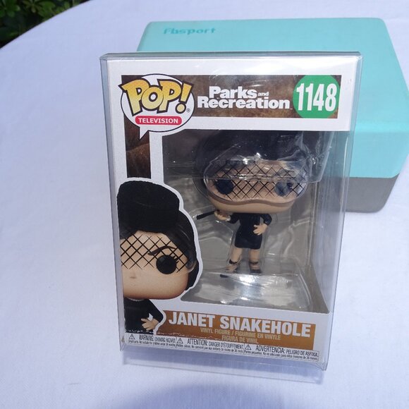 💛 Parks and Recreation Janet Snakehole Funko Pop#1148 - Picture 1 of 2